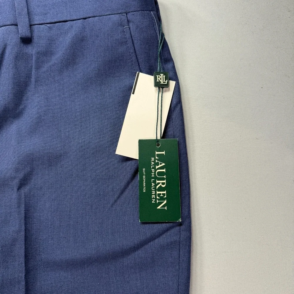 Lauren Ralph Lauren Dress Pants Mens 30x32 Blue Suit Seperates Office NWT